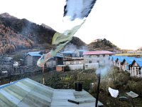 The hideous place we did not stay on the the left