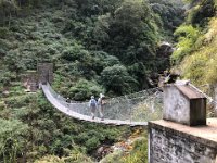 Leaving Lokpa and crossing some side streams