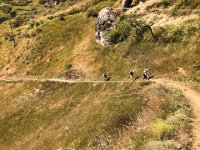 A sunny slope as we approach Chumling