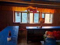 No one else in the dining hall