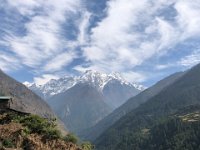 We go that way tomorrow, to the left of that 6000 m peak