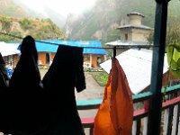 Looking out Bri's room