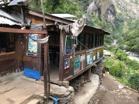 The dining hall in the morning light