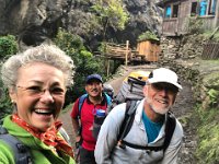 Departure photo: we are all smiles