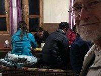 Dal Bhat for dinner: Greg was feeling better