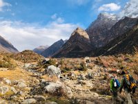 Clouds clearing away