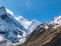 Turning up toward the Larke Glacier