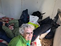 Resting in our container