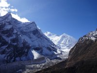 Peering back into the side valley