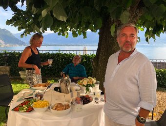 15 August Les Pleiades, Masks, Chez Nick (Chateau de Pallens)