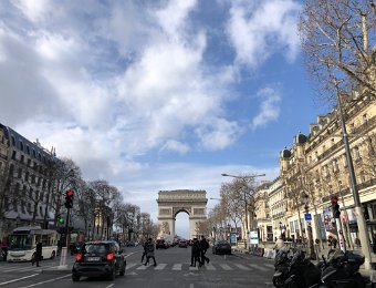 13 February Colombes and Paris
