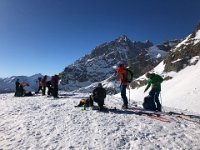 We were not alone there