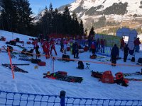 Starting area for Youth Olympics...