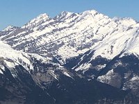 Oberland sedimentary layers above Leukerabad