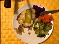 Reuben sandwiches with several kinds of krauts