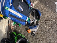 The gear, on the way down