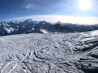 The windblown flat below Bella Tola