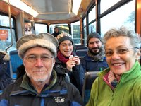 Next day, we head out for a morning walk