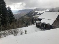 A skiff of new snow at Haut de Caux