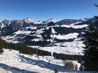 From T-bar at Les Mosses, Le Lécherette across the valley and Gummfluh at left