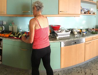 14 July Lake Flowers, Boats, Cooking