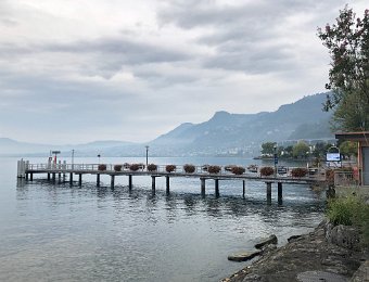 19 September Villeneuve, Carl and Rachel on Balcony