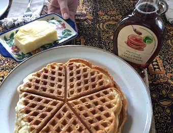 27 September B&N, Waffles