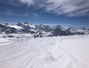 10 March Skiing Chandolin St-Luc