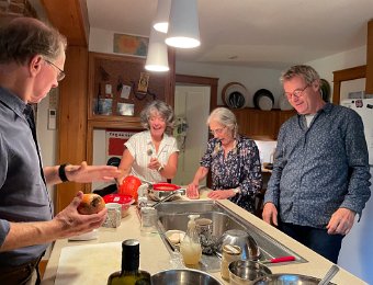 21 October Family Reunion in North Hatley