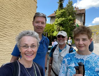 30 April Championnat du Monde des Tracassets, Visit Janice in Lutry