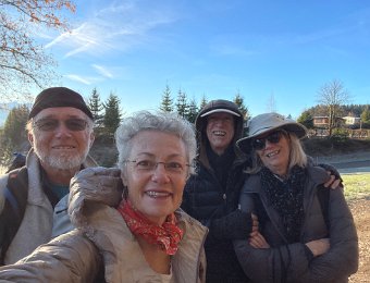 6 December Hike with J and M