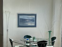 Robin's table, Christine's art