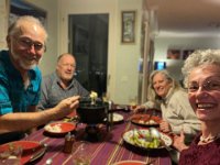 Shelley and Jeff out of focus