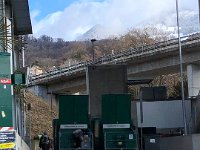 Headed to la Ressourcerie with low snow