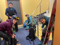 18-20 February Chailly, L, F, N and Bri for weekend in Montreux