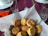 With Bri's homemade biscuits