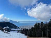 Coming down with a view toward the lake