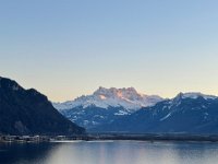 Les Dents du Midi Feb 5 evening