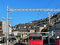 We went somewhere by train earlier in the day... see blog