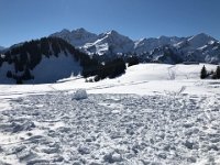 Pic de Chaussy at right