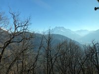 Les Dents du Midi from the train down to Aigle