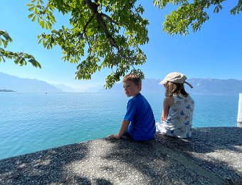 25 July Vevey Debarcadere, Geocaching, Fun at RGB