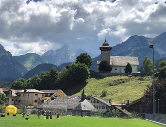 30 July Journee de l'Enfant, Chateau d'Oex