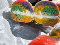 Tastes as good as it looks (but in the end, neither Val nor Liam has more than a couple of bites!)