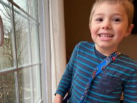 Liam sharing his car collection