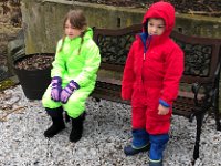 Kind of stunned by looking at their young cousin