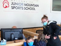 Hours later, we unloaded in our new lodgings and checked in at the Stratton Mtn Ski School