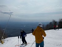 Vivi in her new outfit, purchased at the REI in Framingham