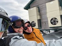 Selfie at the top of the mountain