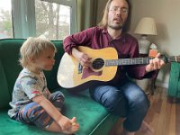 Listening to Daddy play